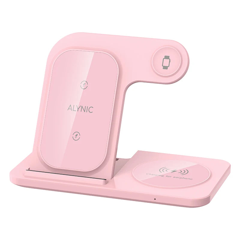 30W LED 3 in 1 Foldable Charging Station