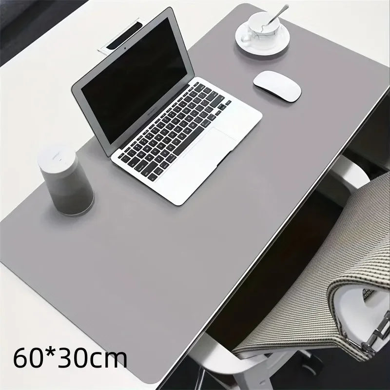 PU Leather Waterproof Desk Protector Mat