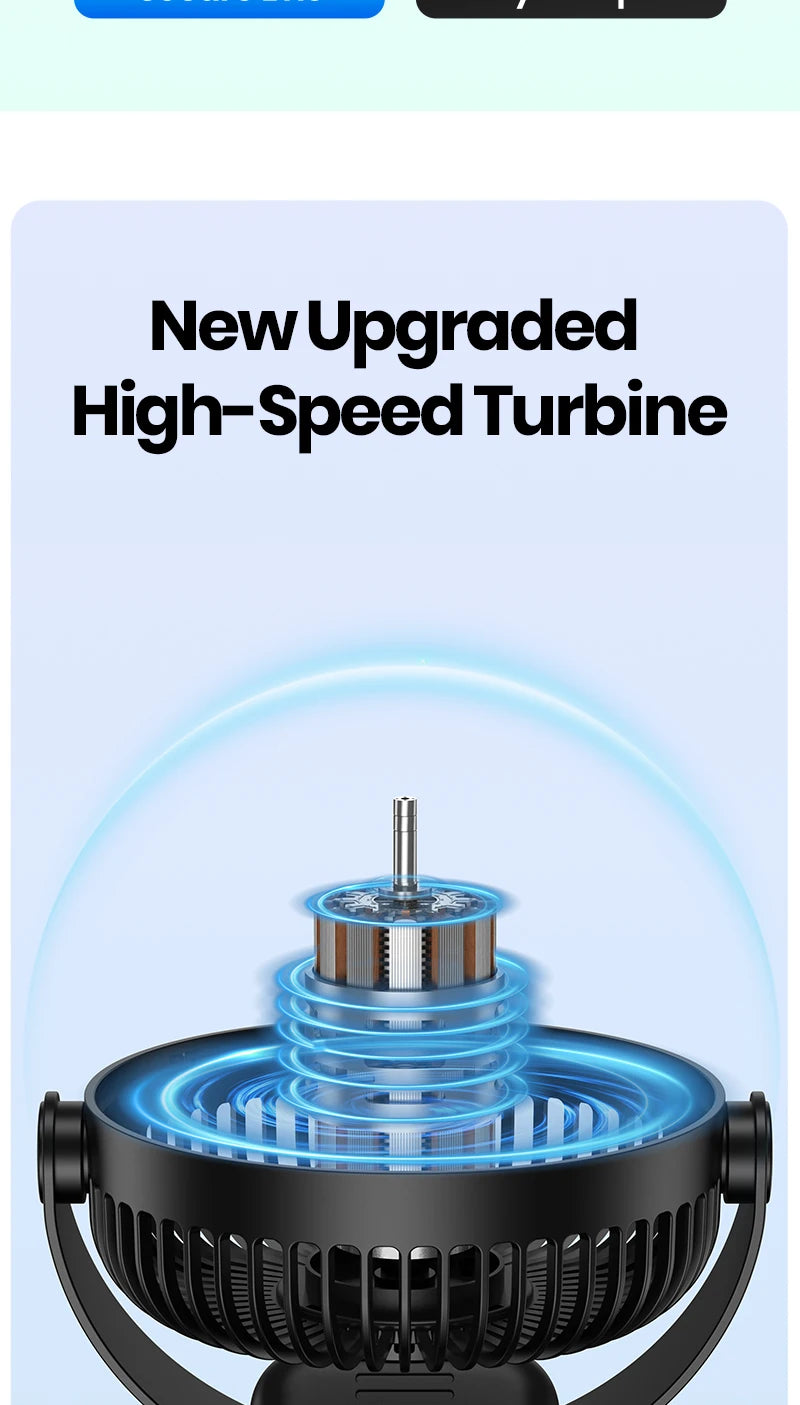 Mini USB Clip on Desk Fan