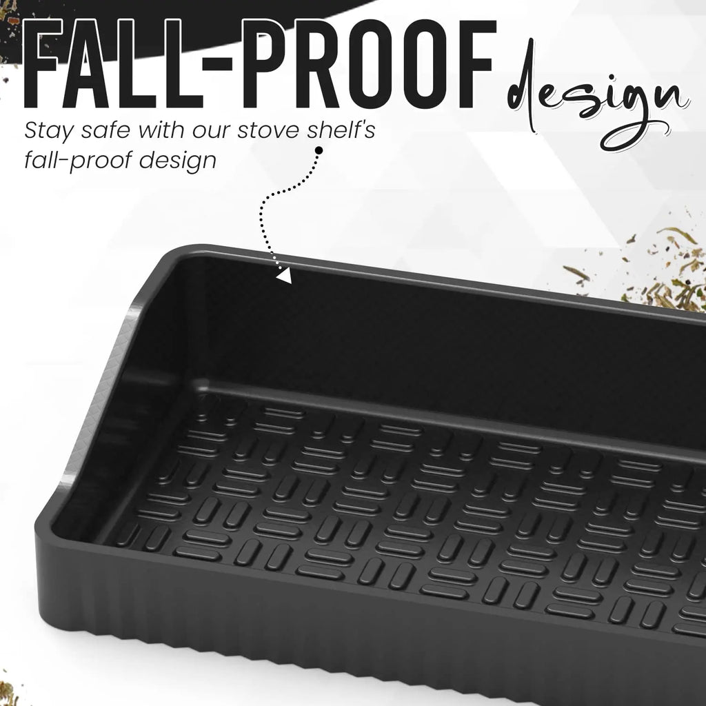 Stovetop Magnetic Spice Rack – Heat-Resistant Space-Saving Organizer