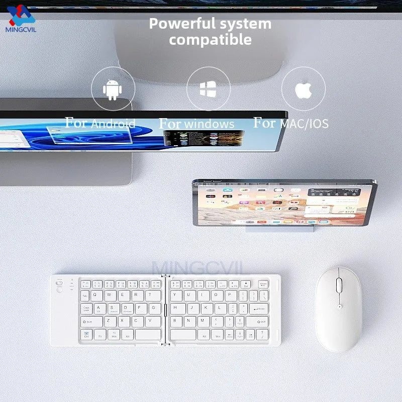 Mini Foldable Wireless Keyboard