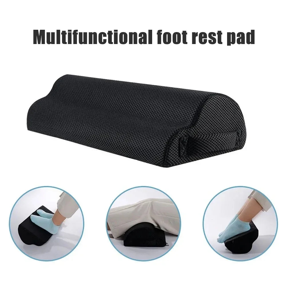 Ergonomic Under-Desk Foot Rest with Memory Foam