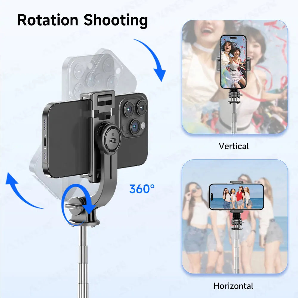 Bluetooth Selfie Stick Tripod Desktop Stand