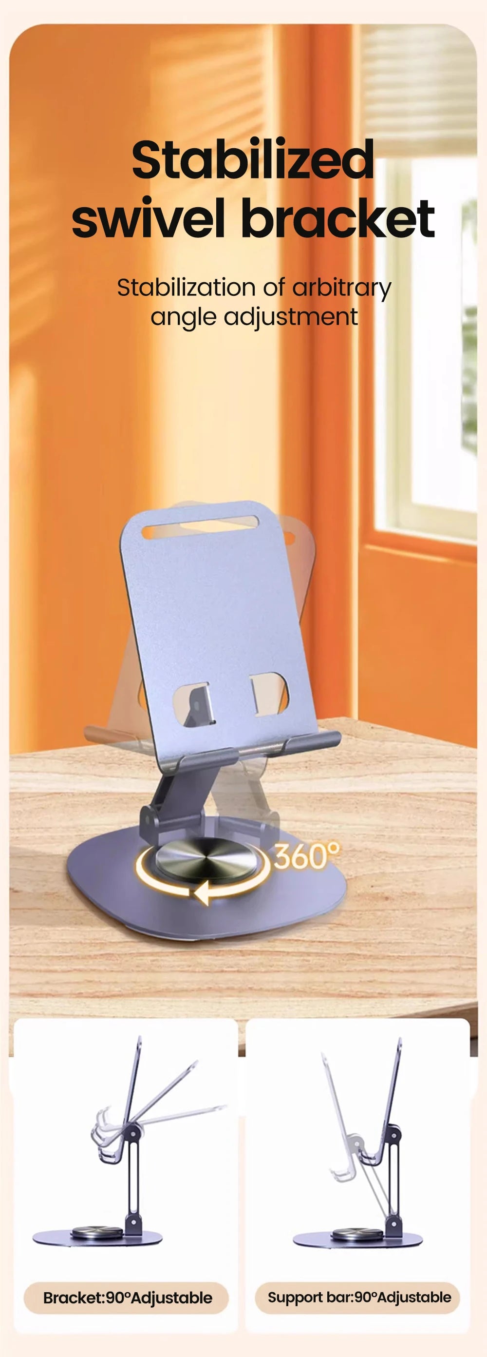 Foldable Desk Phone Holder