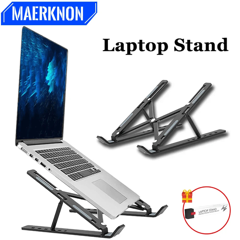 Adjustable Laptop Stand – Portable Foldable Notebook Bracket