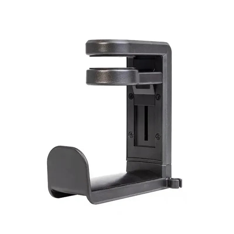 360° Rotating Headphone Hook Holder – Adjustable Desk Headset Stand