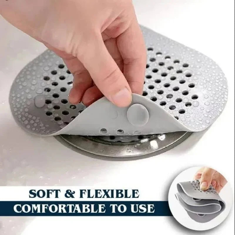 Silicone Plug Stopper – Kitchen & Bathroom Drain Hair Catcher