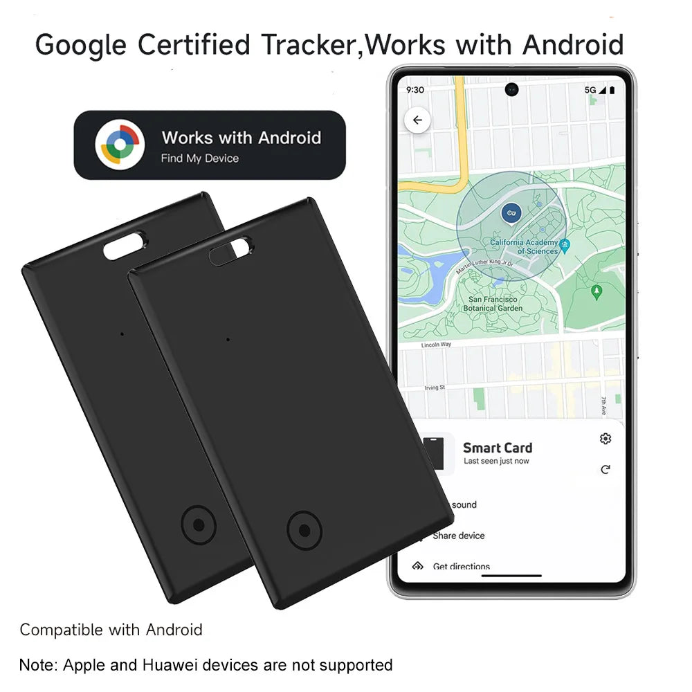 Android Wallet Tracker Card