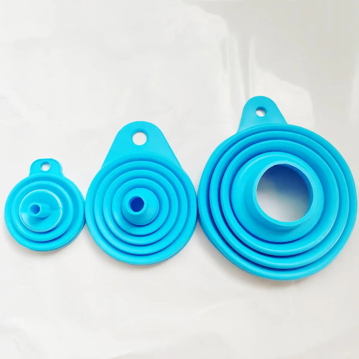 Silicone Funnels For Kitchen Use Filling Bottles