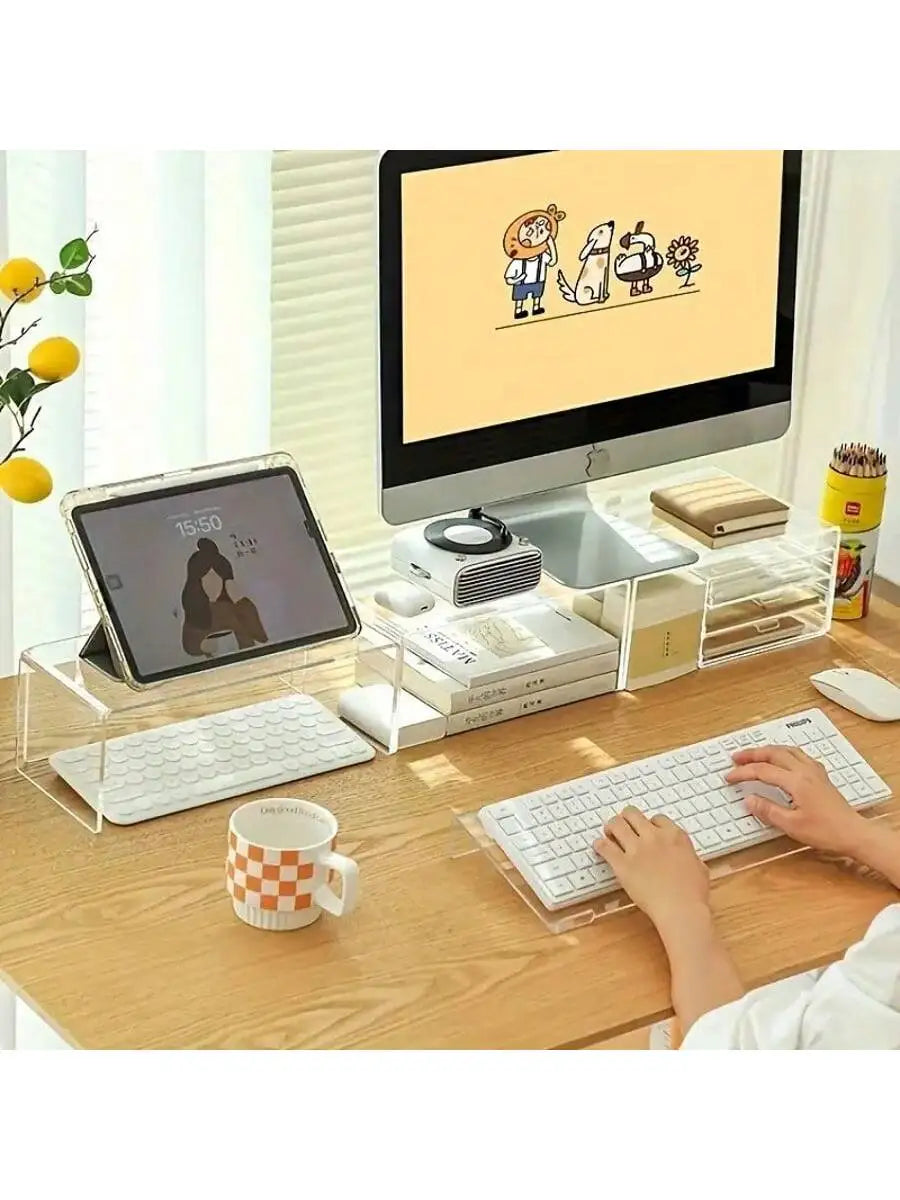 Acrylic Computer Keyboard Stand