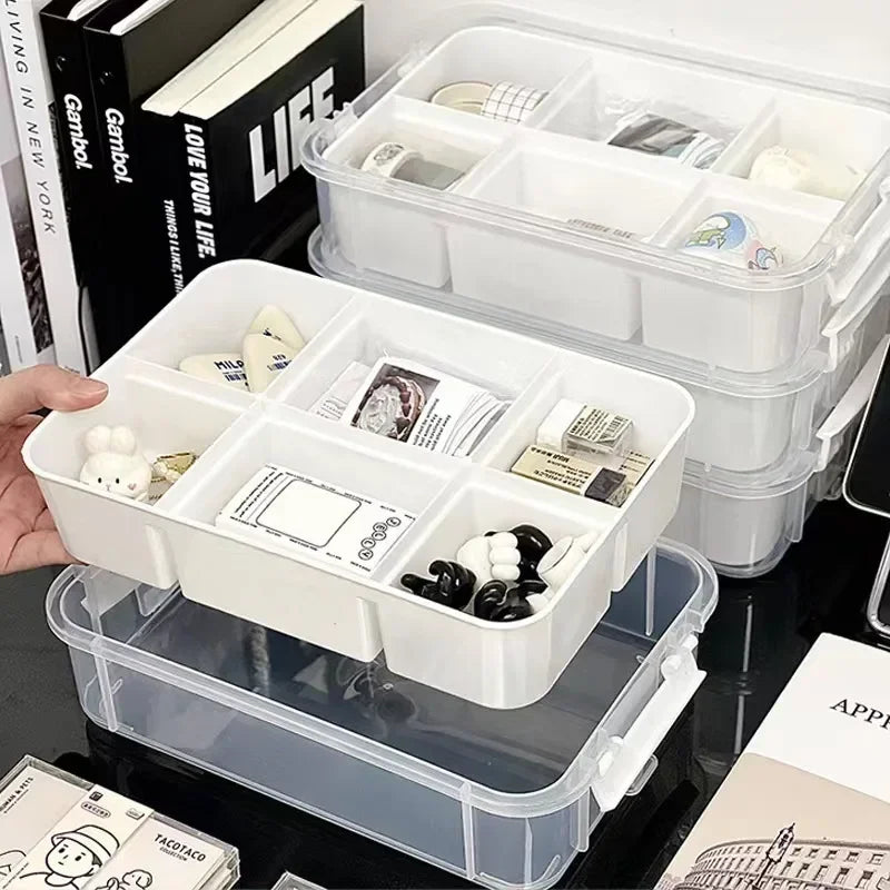 Extra Large 4-Tier Stackable Storage Box