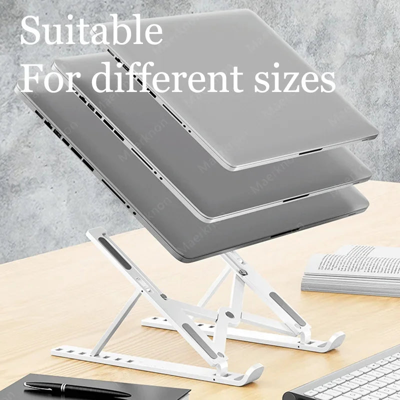 Adjustable Laptop Stand – Portable Foldable Notebook Bracket