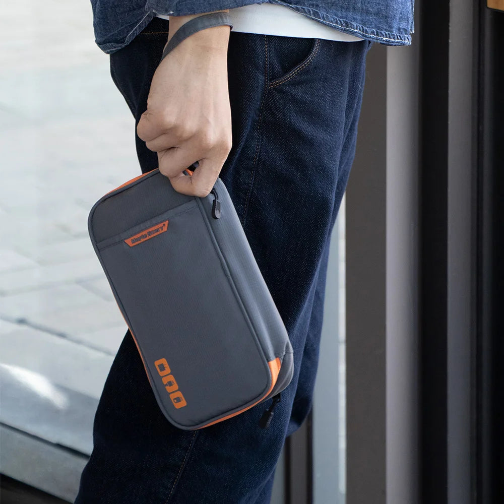 Travel Cable Organizer Bag – Portable Waterproof Electronics Storage Pouch
