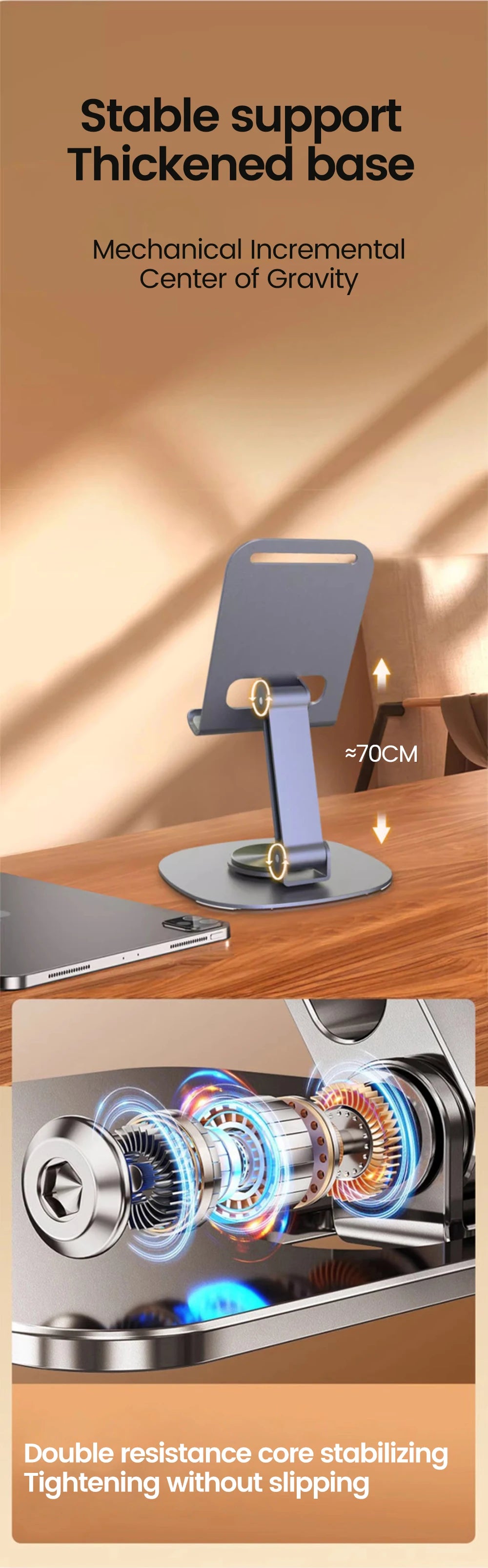 Foldable Desk Phone Holder