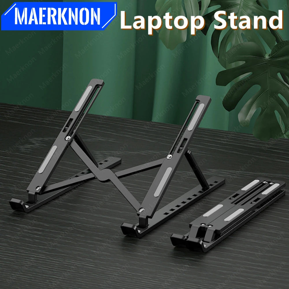 Adjustable Laptop Stand – Portable Foldable Notebook Bracket