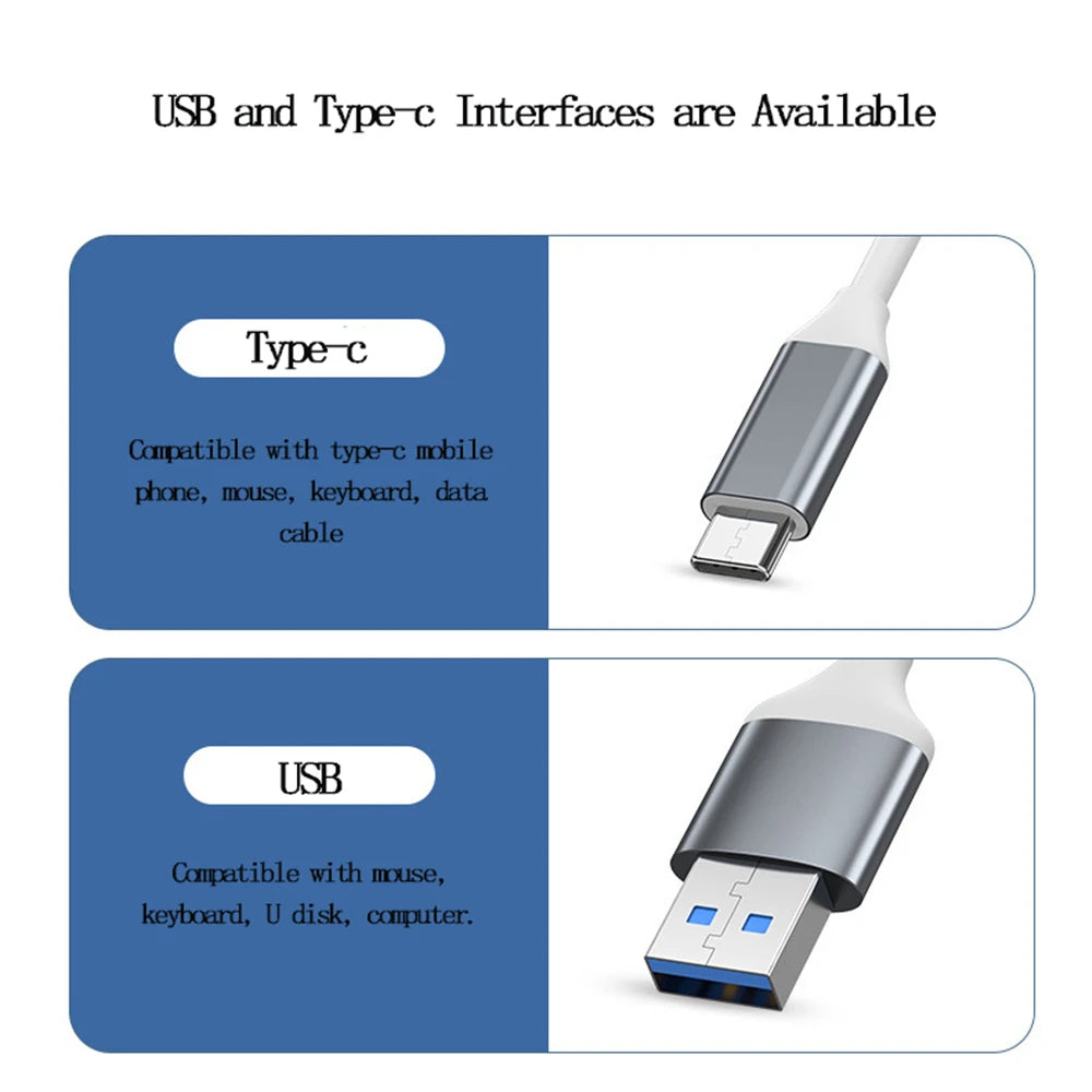 USB 3.0 Hub – 4 Port High-Speed Type C Splitter