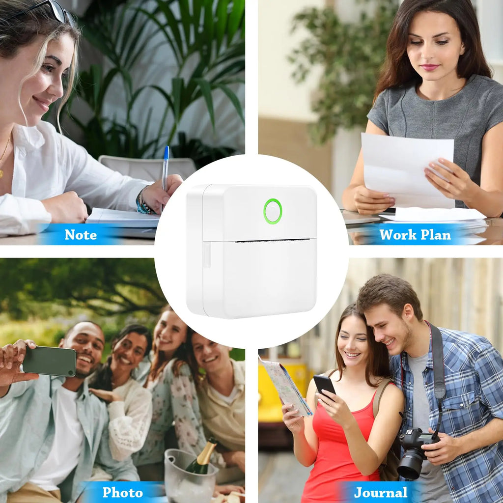 Mini Pocket Thermal Sticker Printer – Bluetooth Inkless Printer