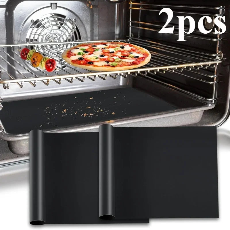 2pcs Oven Liners Non-stick Mat