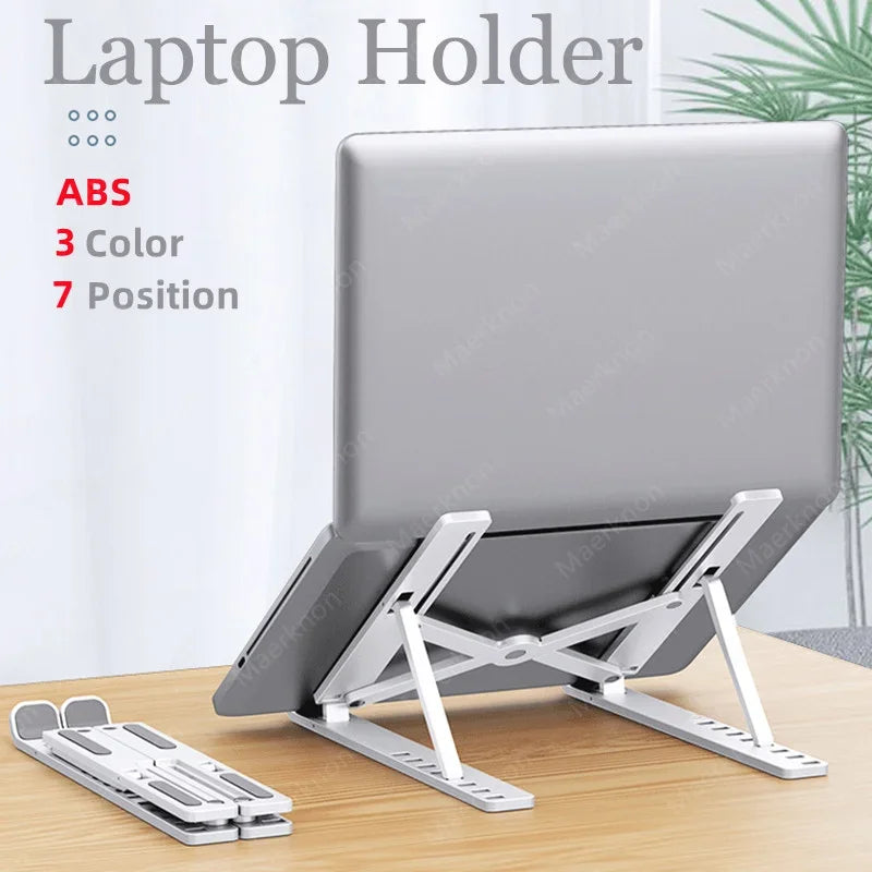 Adjustable Laptop Stand – Portable Foldable Notebook Bracket