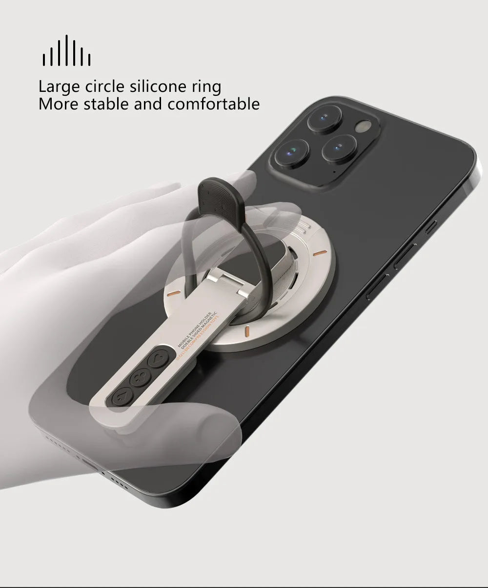 3-in-1 Magnetic Finger Ring Holder
