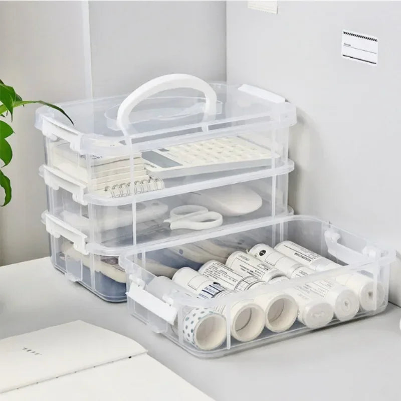 Extra Large 4-Tier Stackable Storage Box