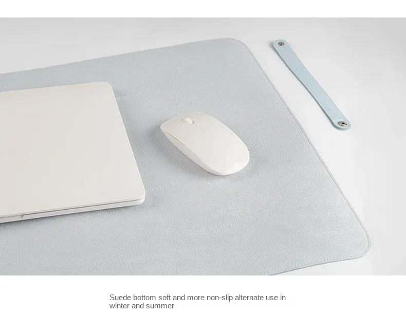 PU Leather Waterproof Desk Protector Mat