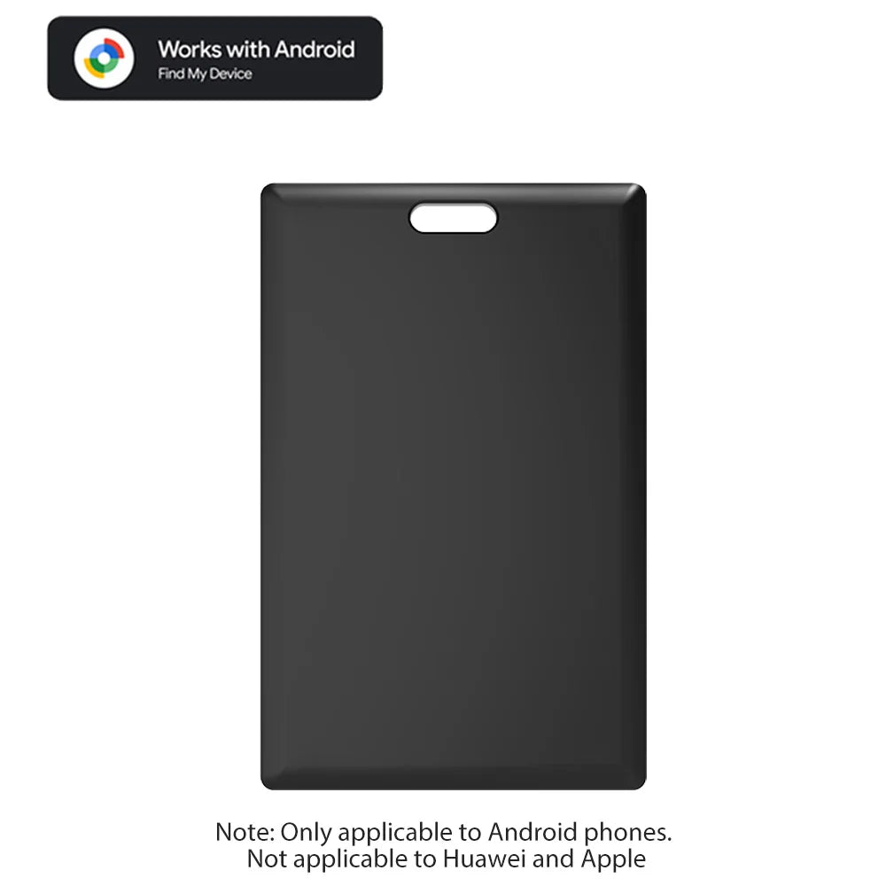 Android Wallet Tracker Card