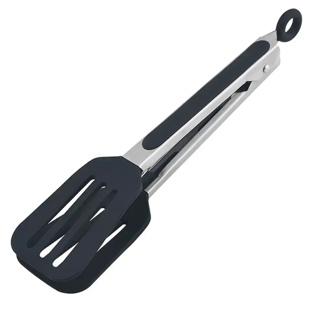 Kitchen Tong – Stainless Steel Cooking Tong with Silicone Head