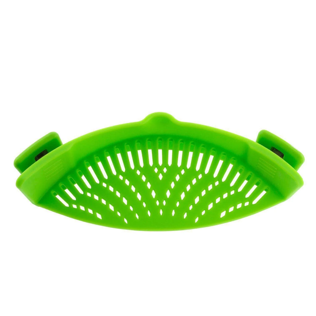 Vegetable Colander Silicone Clip-on Pan Pot Strainer