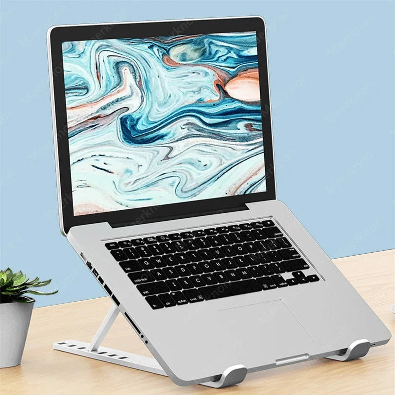 Adjustable Laptop Stand – Portable Foldable Notebook Bracket