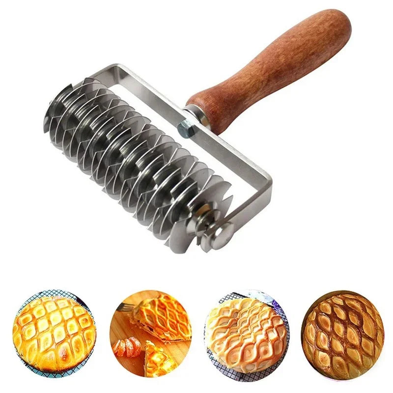 HOT Stainless Steel Lattice Cutter Roller