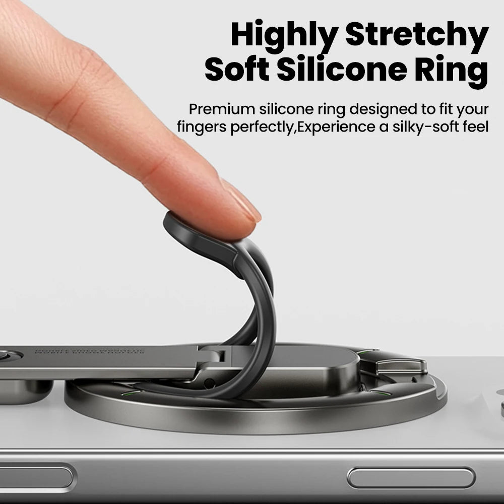 3-in-1 Magnetic Finger Ring Holder