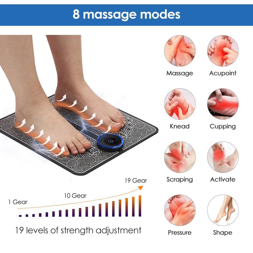 EMS Electric Foot Massager Pad