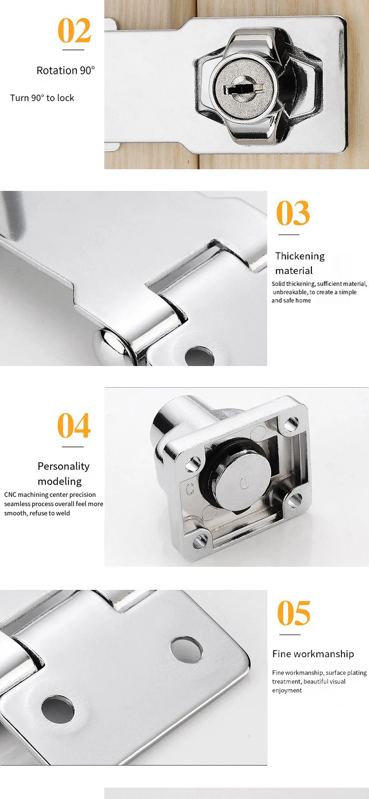 Cabinet Locks with Keys