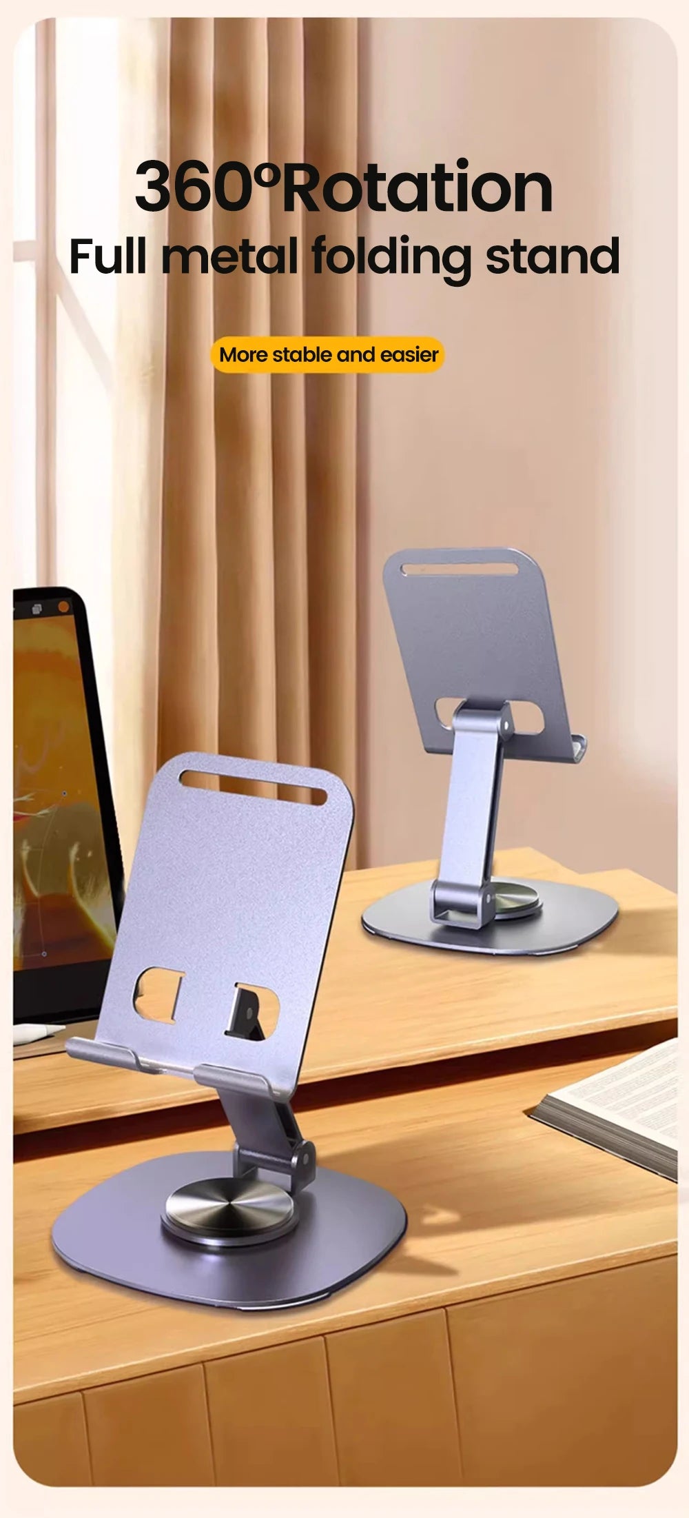 Foldable Desk Phone Holder