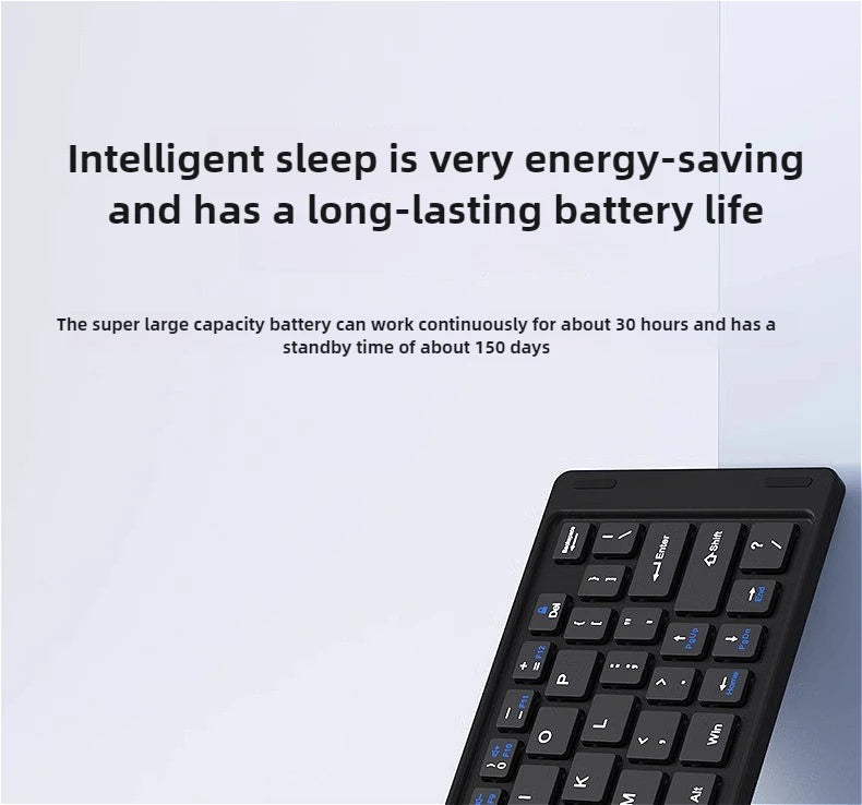 Mini Foldable Wireless Keyboard