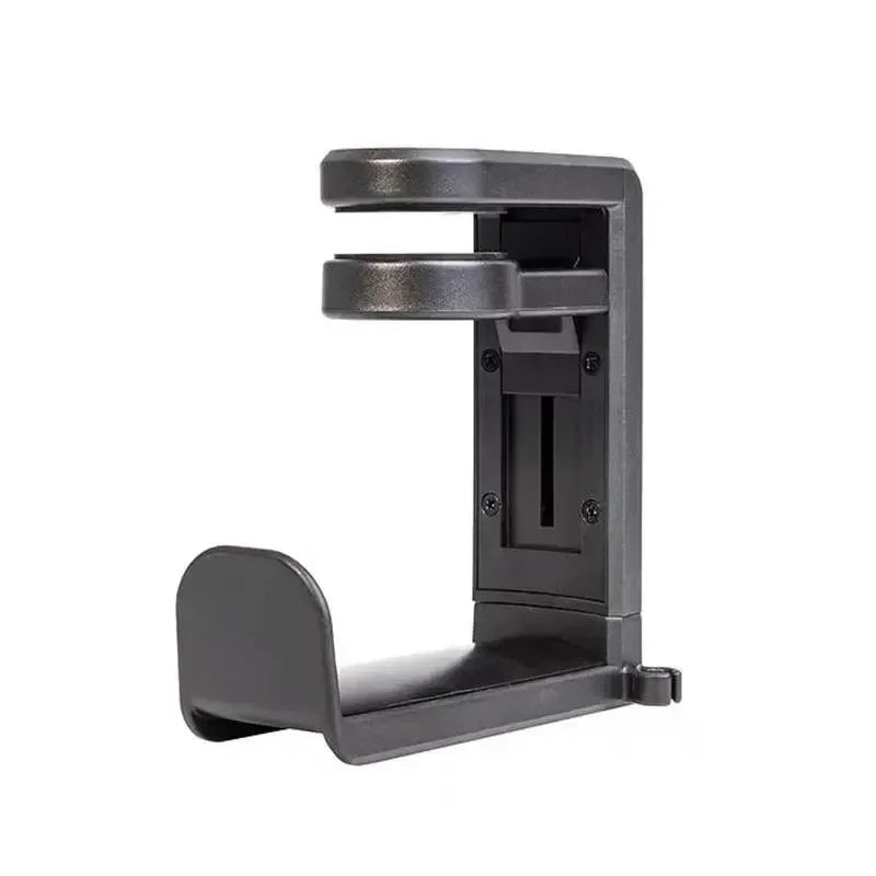 360° Rotating Headphone Hook Holder – Adjustable Desk Headset Stand