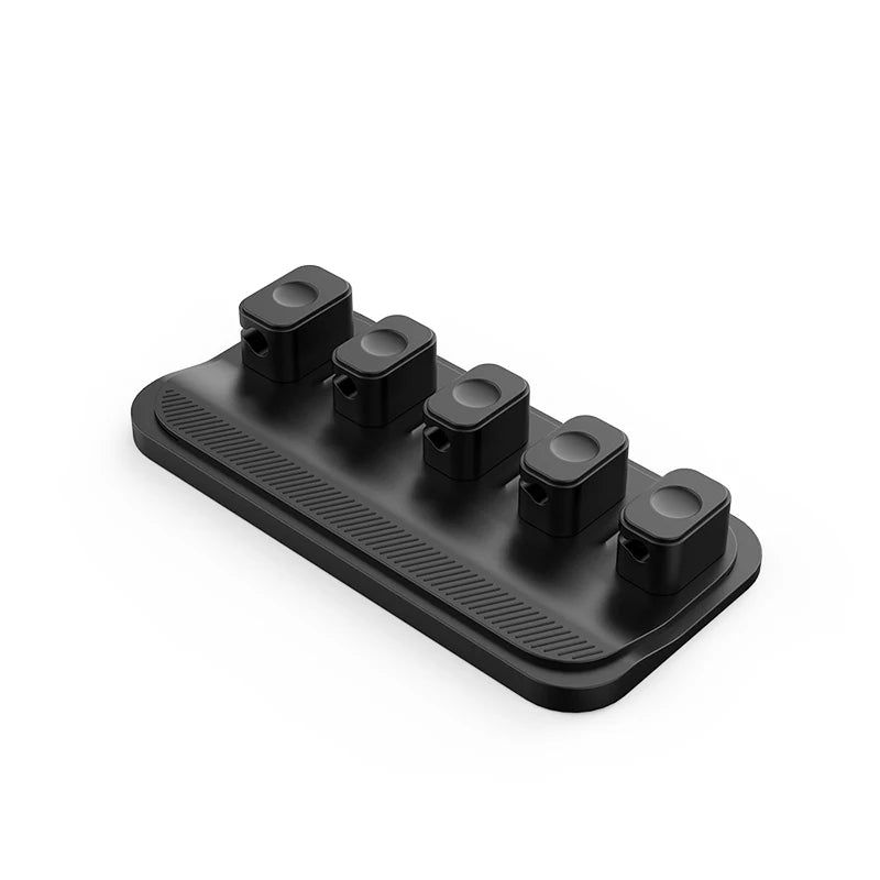 Silicone Magnetic Mouse Wire Organizer Desktop Cable Clips