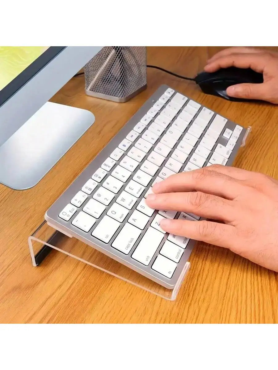 Acrylic Computer Keyboard Stand