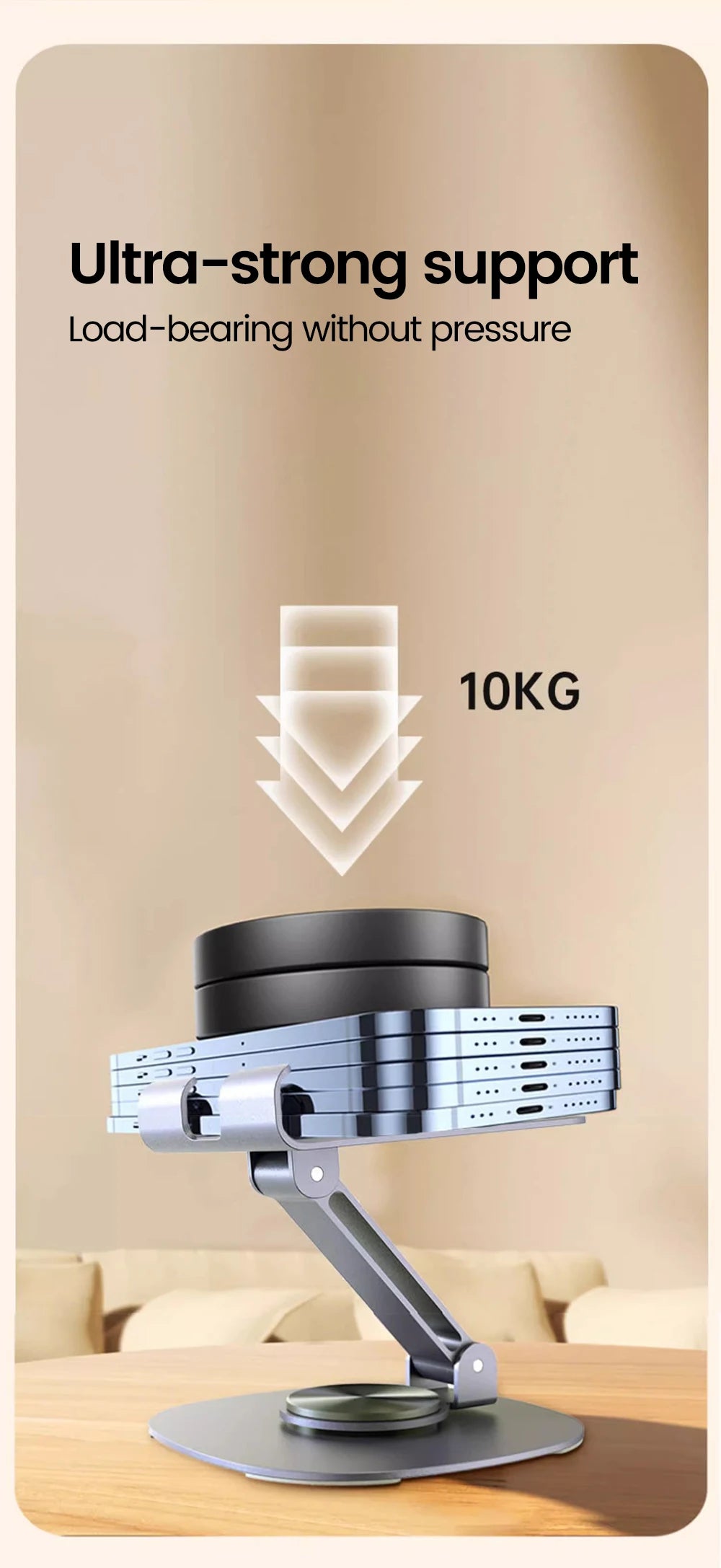 Foldable Desk Phone Holder