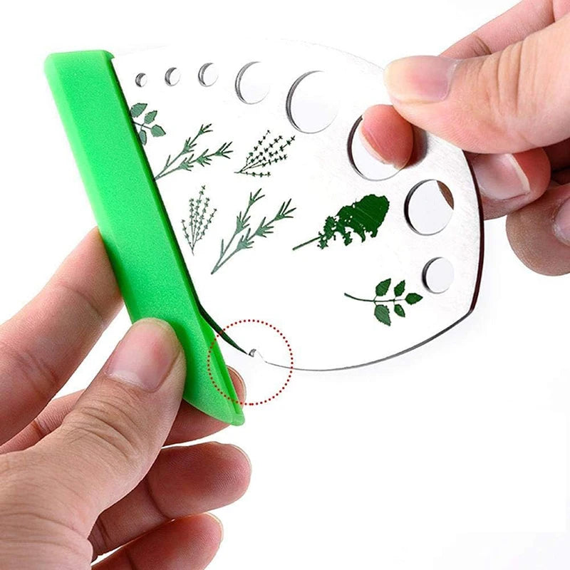 Multifunctional Stainless Steel Herb Stripper